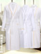 Hotel pure cotton bathrobe absorbent quick-drying towel material for men and women's yukata four seasons beauty salon long style large size sleeping gown