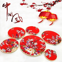 Chinese wedding props stage background gauze veil pendant Han and Tang wedding scene decoration photo studio window layout