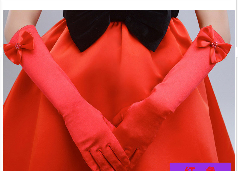 Gants pour fille en satin - Ref 2150442 Image 53