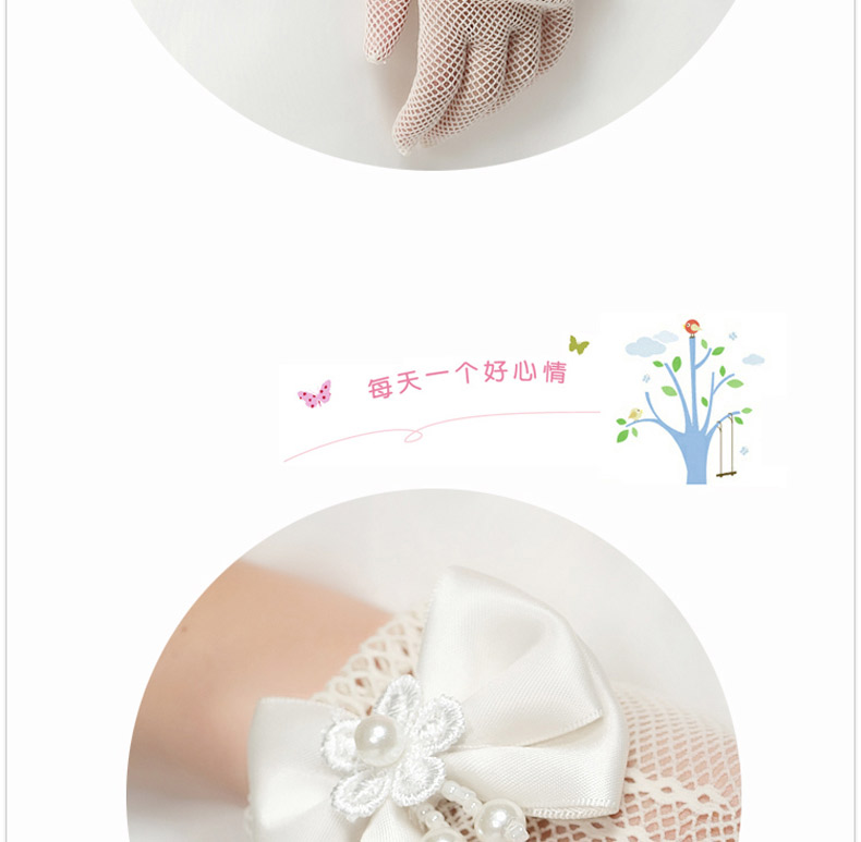 Gants pour fille en dentelle - Ref 2149648 Image 10