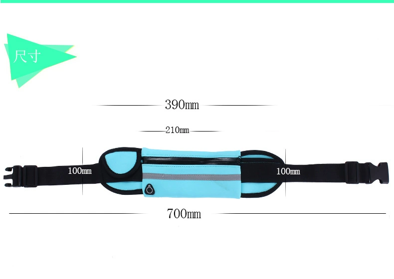 Đa năng nam nữ ngoài trời thể thao chạy vô hình vừa vặn phần mỏng chống trộm chống thấm tiền mặt đăng ký âm nhạc điện thoại di động túi nhỏ - Túi