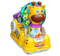 Rocking Car 2021 New You Le Wonderful Deer Coin Swing Car Children Electric Swing Machine Commercial Scan Code