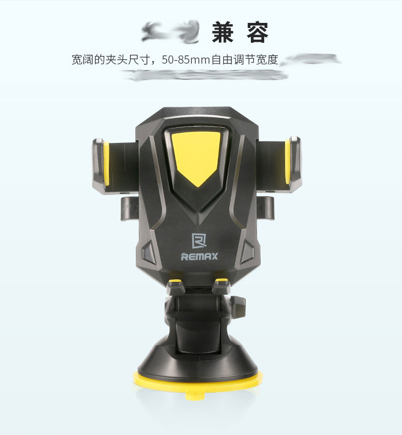REMAX C26 Desktop dual-mục đích giữ xe kẹp sáng tạo xoáy chuck khung áp dụng điện thoại 3,5-6 inch - Phụ kiện điện thoại trong ô tô giá treo điện thoại