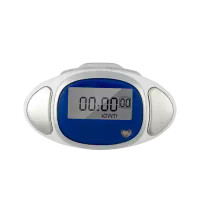 New heart rate large screen 3D pedometer Running walking kilometers Step count Elderly walking running counter