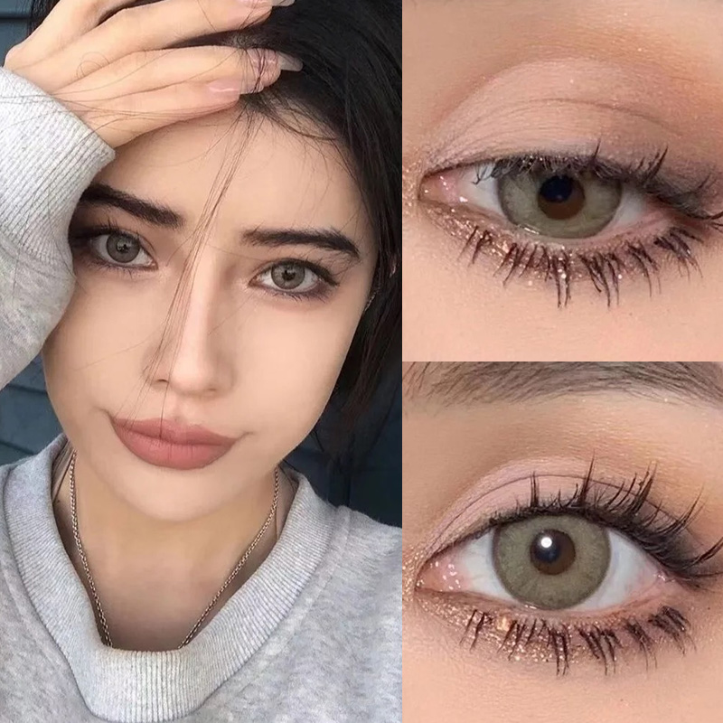 Dubai Brown Color Contact Lenses Melaphy K