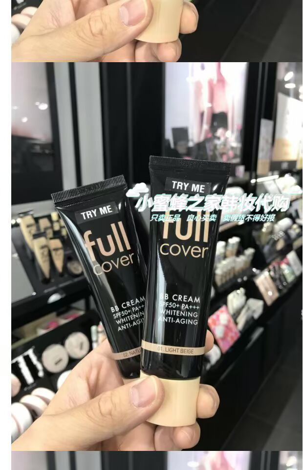 17 New Amore Full Cover All Weather Moisturising Makeup Makeup Kem che khuyết điểm Strong BB Cream Foundation 50ml collagen bb