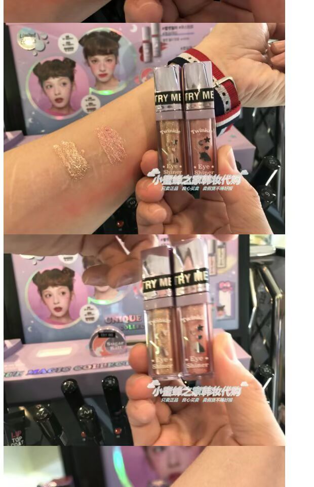 Amore ARITUAM Unicorn Series Liquid Eye Shadow Sản phẩm mới độc đáo phấn mắt 2 màu dạng thỏi