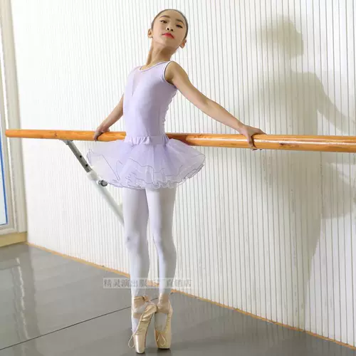 Детская танцевальная тренировка платье для юбки для клетку