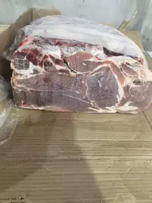 Fresh frozen beef cattle before and after fresh and less oil meat, not firewood, beef flavor, large pieces of 10kg