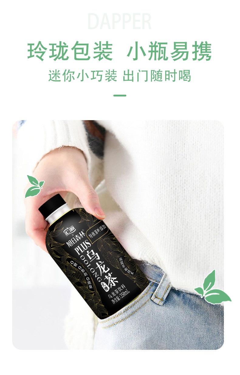 汇源 无糖乌龙茶 350ml*6瓶 图5