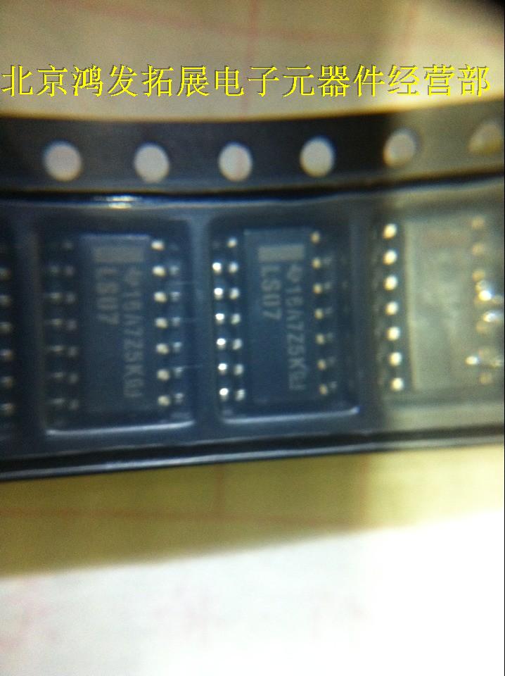 SN74LS07DR SN74LS07DR 74LS07 LS07 LS07 SOP14 3 9mm New Original Imported Spot Straight Beat