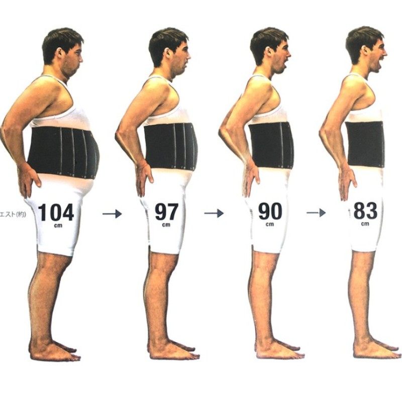 Japanese unisex sports belly belt burst sweat plastic fitness fat-burning weight loss belly belly belt abdomen artifact