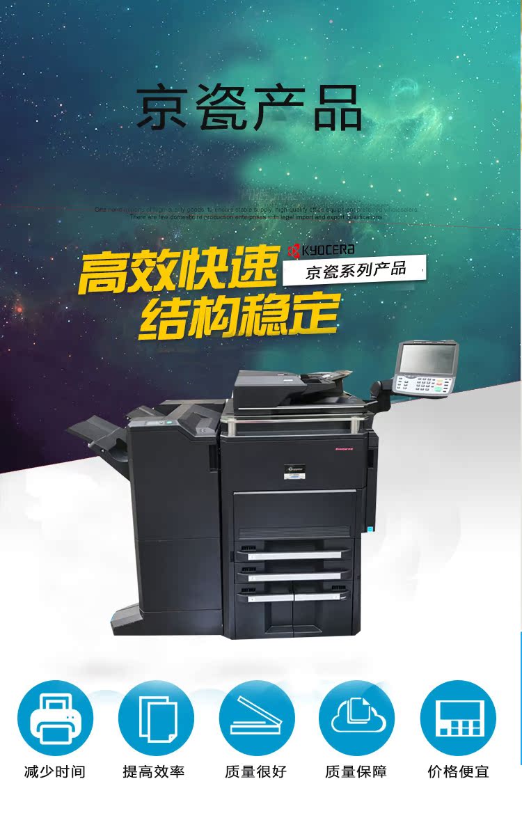 Máy photocopy màu cao cấp hai mặt của Kyocera 6550 6551 7550 7551 - Máy photocopy đa chức năng