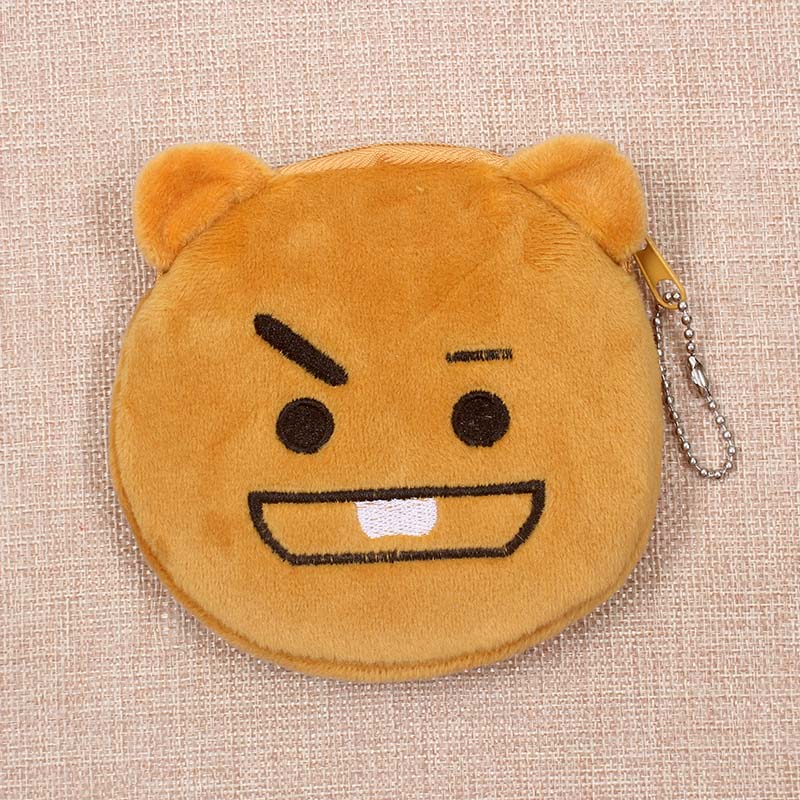 Bunny dễ thương Little Monkey Tăng dày Cô gái sang trọng Ví tiền Thẻ xe buýt Gói thẻ ngân hàng Ví dứa - Ví tiền ví dài nữ