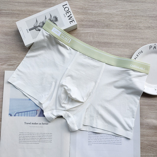 ອ່ອນນຸ້ມ, breathable ແລະສະດວກສະບາຍ Juezi Lenzing Modal seamless boxers ຂອງຜູ້ຊາຍໃນພາກຮຽນ spring ແລະ summer ສາມາດຈັບຄູ່ກັບ underwear ຄູ່.