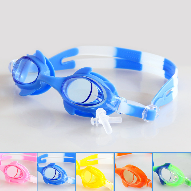 Oshark child swimming goggles HD waterproof boy girl big frame swimming glasses kid baby swimming gear