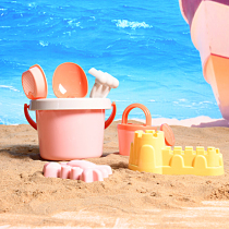 Export children Beach toy set Baby Big play sand toy sand digging tool shovel play snow shovel bucket