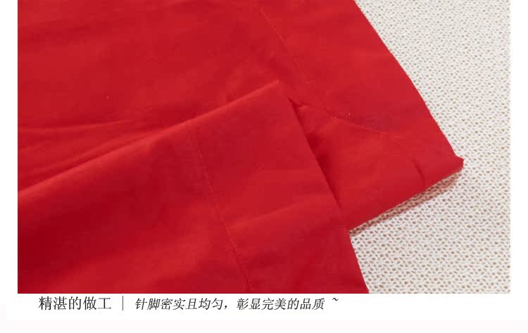 Cặp đôi lớn màu đỏ đôi gối 1,5 m cưới 100% cotton dài gối 1,8m cotton màu 1,2 gối ôm cao su non