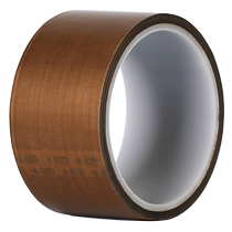 Teflon adhesive tape Teflon adhesive tape poly-resistant adhesive tape fireproof insulation abrasion-proof and heat insulation cloth bag closure packing machine dryer roller anti-stick high temperature rubberized fabric