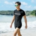 2019 mới lưới đỏ boxer suối nước nóng nam quần bơi chống mạt bơi phù hợp với kem chống nắng hai mảnh chuyên nghiệp - Nam bơi đầm Nam bơi đầm