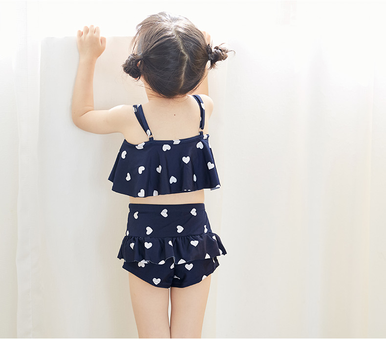 Yu Ke Trẻ em Hàn Quốc Đồ bơi Cô gái Cô gái Đồ bơi Công chúa Bikini Váy Váy Nhỏ Vừa Lớn Đồ bơi - Bộ đồ bơi của Kid đồ bơi cho bé gái