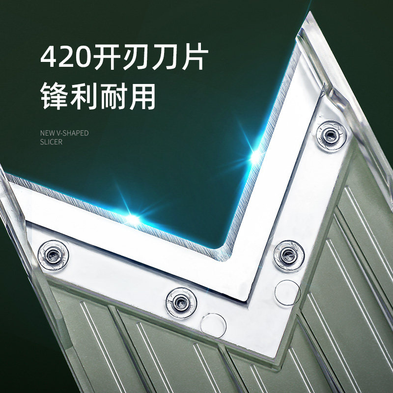 Nordic Potato Slicer for Home Use, Radish and Lotus Root Shredding Tool, Adjustable Thickness Slicer for Cutting Vegetables