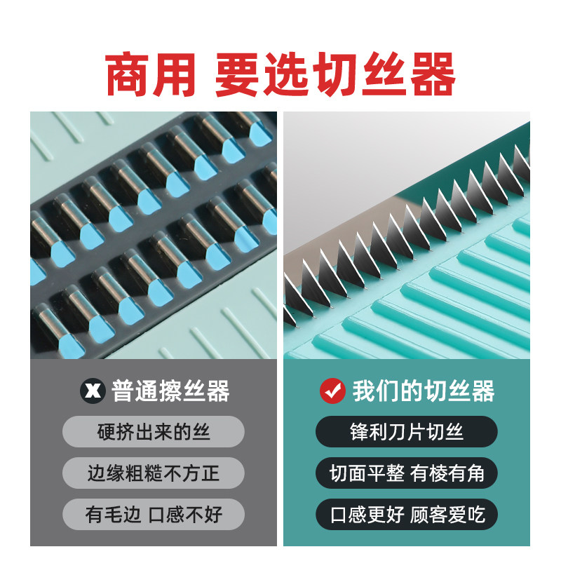 New Model Longjiang Grater, Enlarged and Thickened, Chef's Special Vegetable Cutting Tool, Multifunctional Grater, Potato Shredder