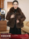 [Today's Release] Jiangnan Story Mother's Wear Fox Fur Warm and Stylish White Duck down Fur down Jacket