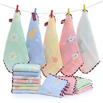 Baby cotton 6 floor gauze gauze 4 baby soft - mouth towel nursery cartridge handkerchief