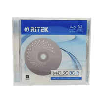 RITEK Millennium Disc M-DISC DVD4 7G Blu-ray 25G Printable File Level Large Capacity Burnable Disc CD Blank Disc