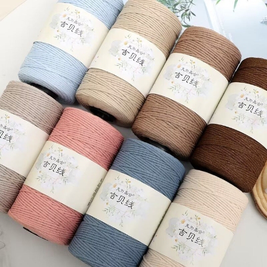 Jibei Hollow Yarn 100g Spool for Hand Knitting, Crocheting Shoes, Hats, Cushions, Bags, Dolls, Hollow Cotton Yarn Spool Jibei Hollow Yarn 100g Spool for Hand Knitting, Crocheting Shoes, Hats, Cushions, Bags, Dolls, Hollow Cotton Yarn Spool