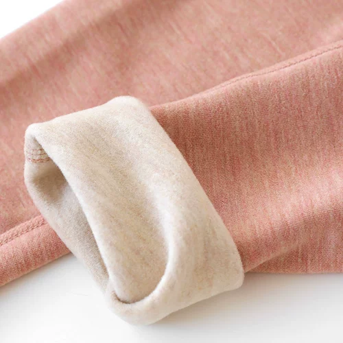 Бархатные удерживающие тепло шерстяные утепленные штаны, зимнее термобелье, высокая талия