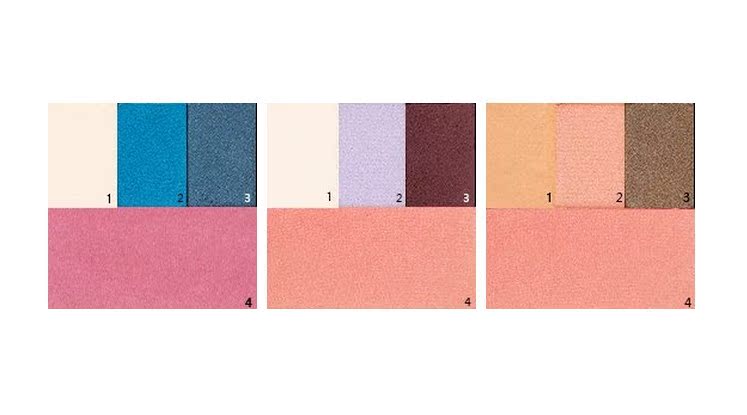 Marykay / Mary Kay năm màu phấn mắt khay trang điểm chính hãng kết hợp toàn bộ phấn mắt phấn má hồng hộp trang điểm - Bộ trang điểm son màu đỏ nâu
