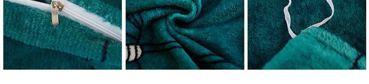 Flannel quilt cover Single flannel quilt cover sang trọng quilt cover 1,5 m 1,8 m2 m san hô lông cừu chăn quilt chăn ga cao cấp