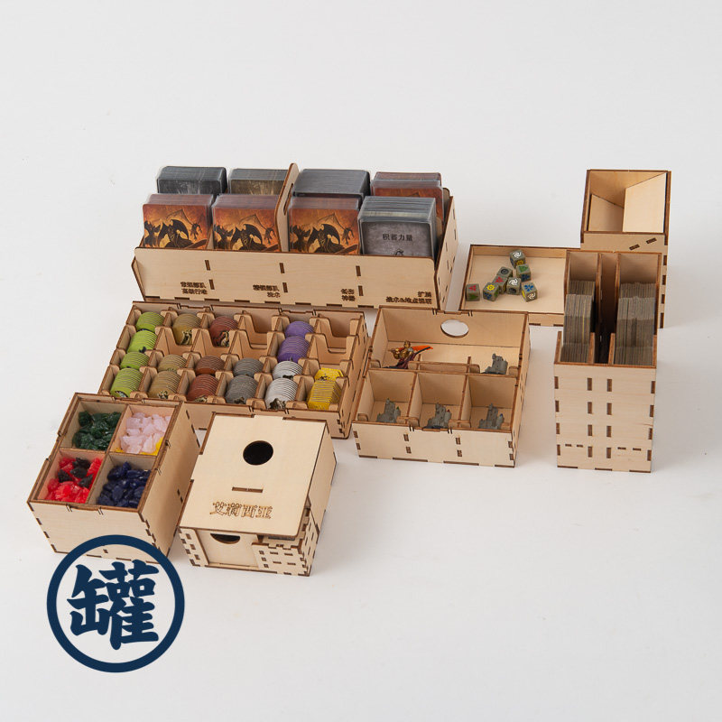 (table tour jars) magic knight Mage Knight table tour containing mk free of glue frosted cards