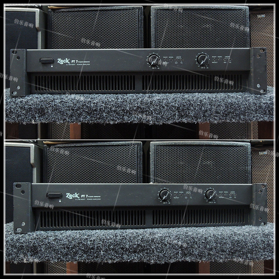 Original German ZECK Syke PT7-01BB second-hand imported professional stage conference monitor post-stage amplifier