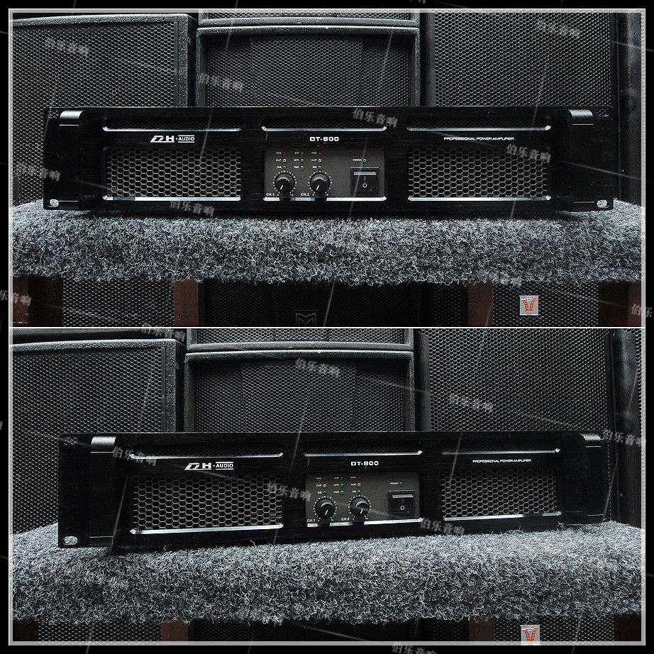 Original LDH Xinlong DT-800 second-hand professional stage karaoke power amplifier function is normal