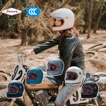 3C certified Taiwan feture flying Joe motorcycle helmet Harley CM300 Visa full armor retro Lego hat