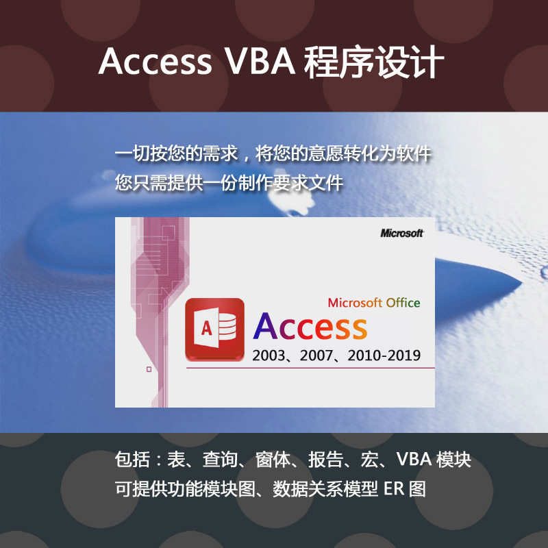 Access Database VB Programming C# Programming Do SQL Ghostwriting Software Custom Tables