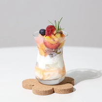 ins Net red glass coffee cup saucer Turkish espresso cup heat-resistant coffee cup set Milk Cup