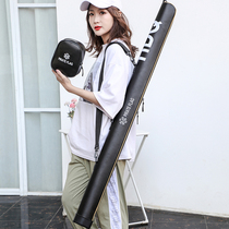 Pirate flag fishing bag fishing gear bag waterproof fish pole bag hard case storage multi-function super portable Rod bag 1 25 meters