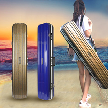 Fish pole bag fishing gear bag 1 1 1 m fishing bag hard case pole bag aluminum frame fishing bag fishing supplies bag widened code lock