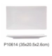 P10614 (14 -INCH Новая прямоугольная тарелка с рисунком воды) 720G