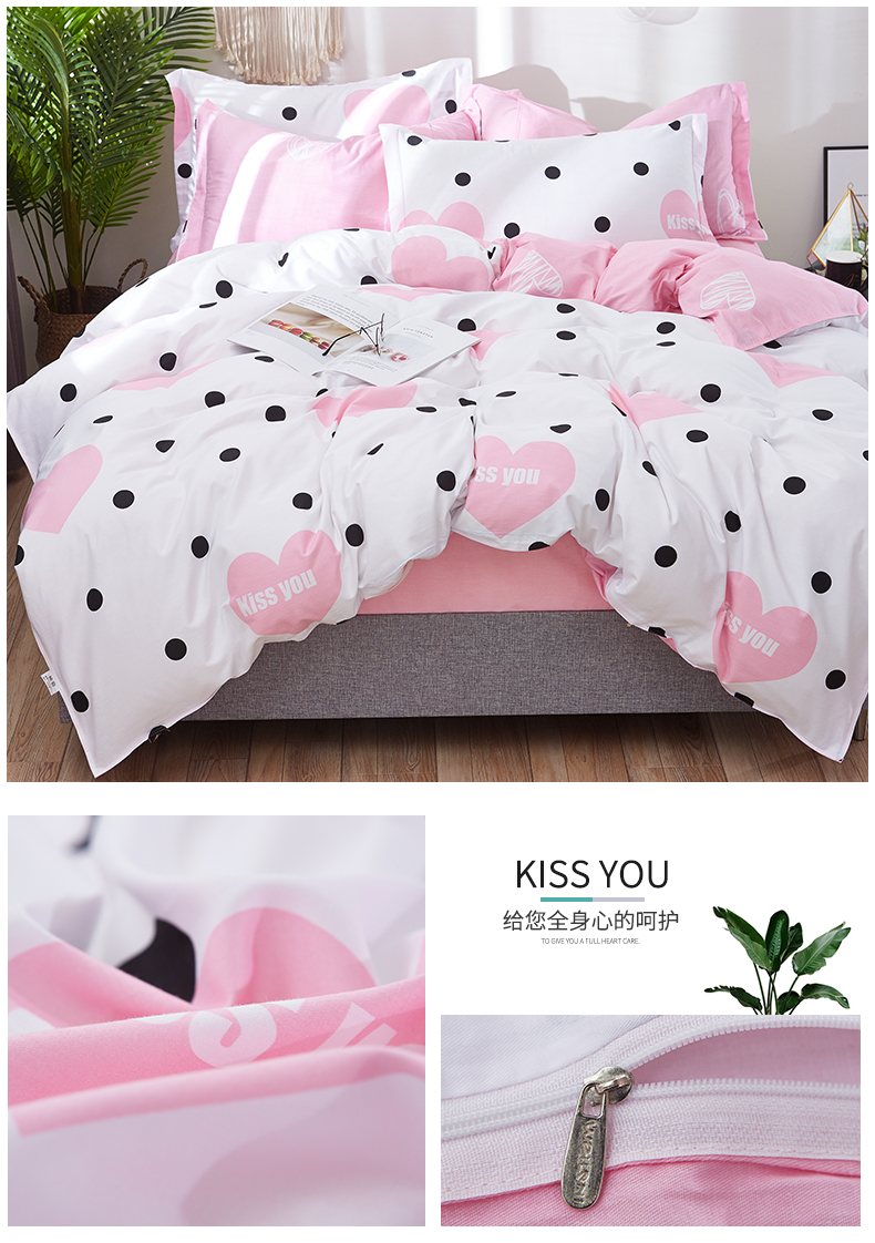 Chăn bông đơn mảnh 1,5m1,8m giường đôi 200x230 ký túc xá sinh viên 100% chăn bông - Quilt Covers chăn muji mùa hè