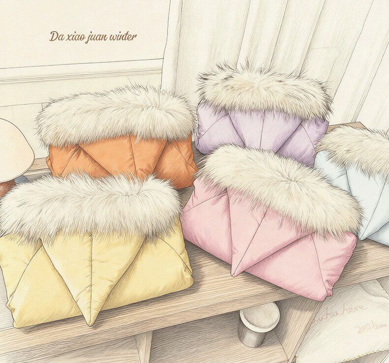 Children's Hooded Down Jacket Sizes S-L Winter 25 - Product image 7