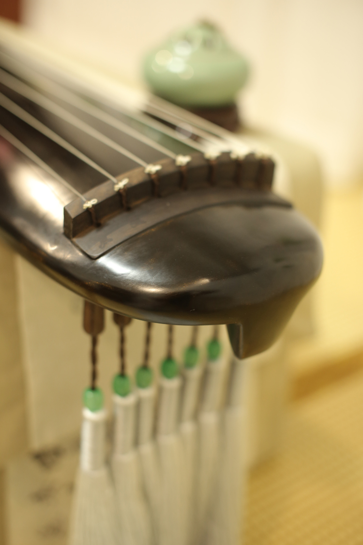 (Jin Yang) Old Chinese fir Guqin Fuxi Chaos Beginners Professional Playing Fuxi Guqin Free 16