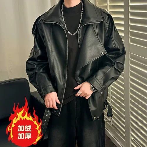 Полиуретановая демисезонная утепленная куртка, в американском стиле