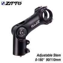 Mountain bike stem heightener 28 6*31 8 negative angle adjustable head riser heightening faucet