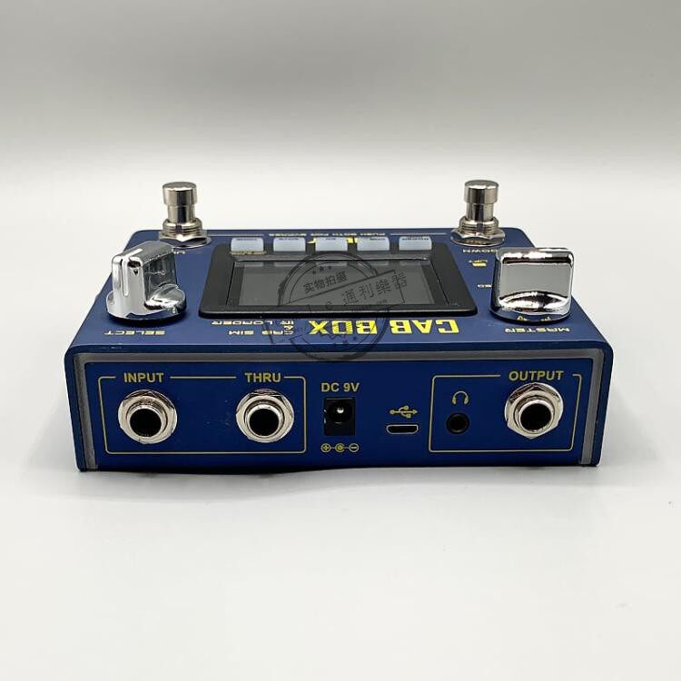 Педаль эффектов 标价9折joyo卓乐ir箱体模拟r-08 cab box延迟混响模拟单块效果器