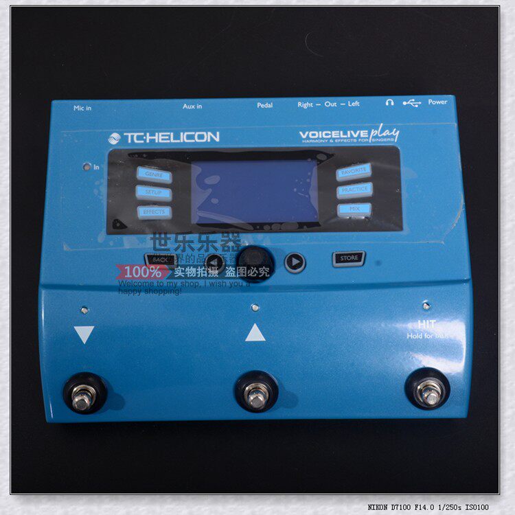Процессор эффектов 标价88折tc helicon voicelive play acoustic 航空箱人声效果器